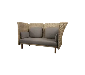 Arch 2-seater sofa w/ high arm/backrest (7)