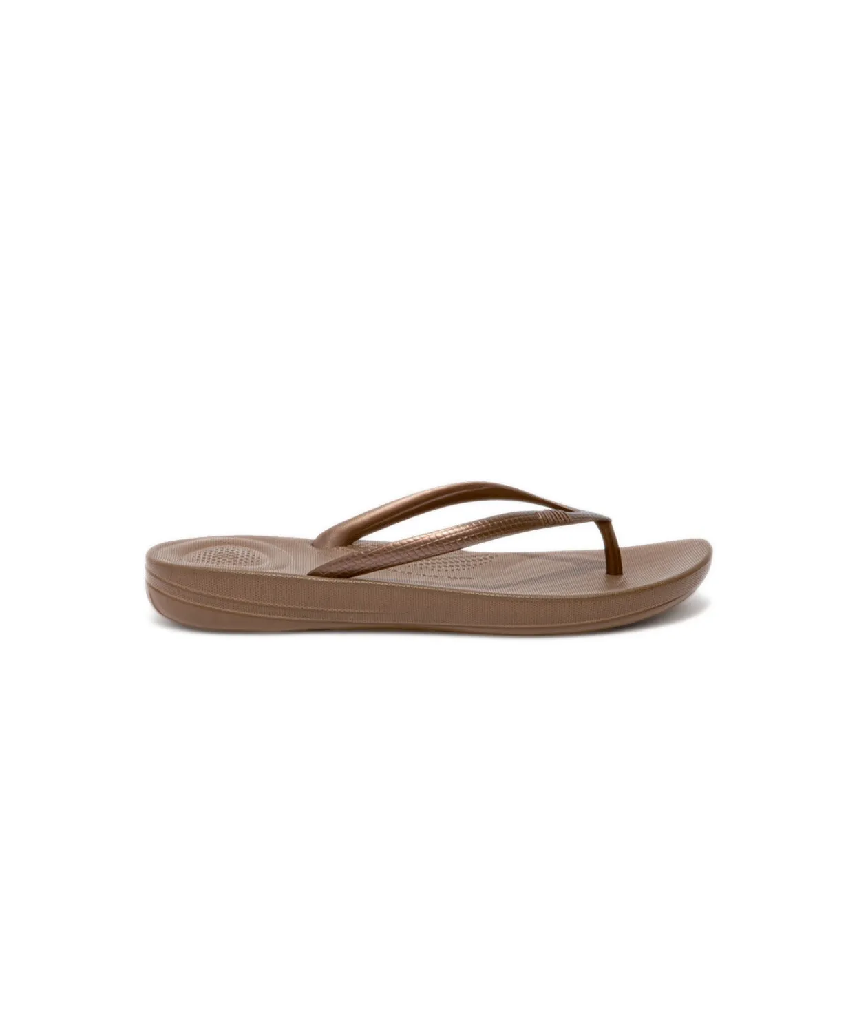 FitFlop iQushion Ergonomic Thongs Bronze