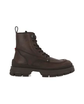 HEVEA CITY LACED HIGH TOP BOOTS