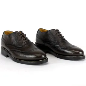 Johnston & Murphy Choc Semi Brogue