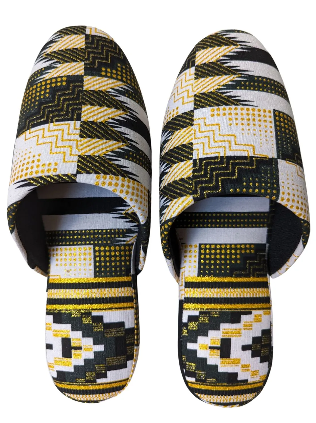 Medium | Print Mix Slippers 2023AW-M05 lamé