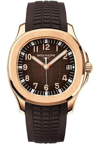 Patek Philippe 40mm Men's Aquanaut Watch Chocolate Dial 5167R 2021 Unworn