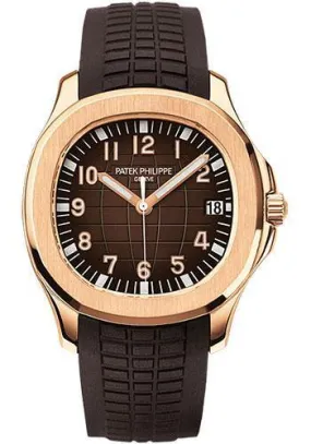 Patek Philippe 40mm Men's Aquanaut Watch Chocolate Dial 5167R 2021 Unworn