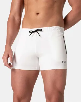 Squat 3.5 Shorts - White